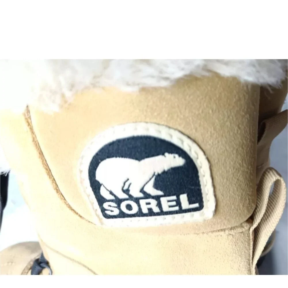Sorel  Tivoli II Curry Tan Winter Boots Waterproof Women's Size 6